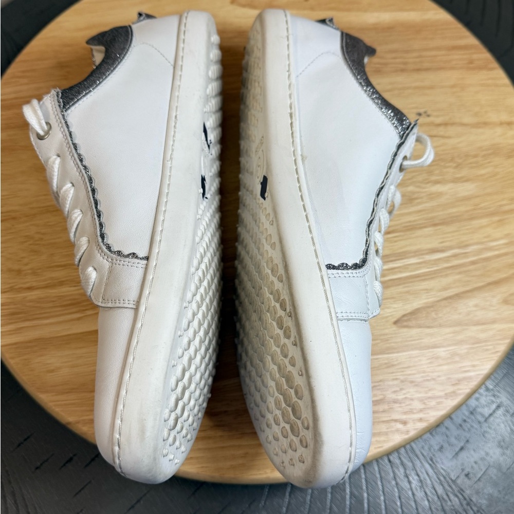 Shapen women’s Feelin Chic Leather Sneaker - Picture 4 of 9